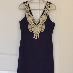 Lilly Pulitzer Largo Shift dress True Navy Blue